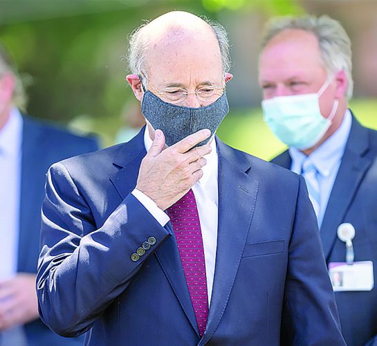 Pennsylvania governor expands mask order to outdoor locations